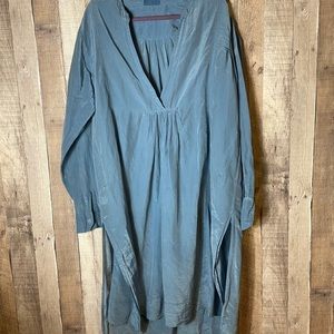 CP shades Maxi Lagenlook Cotton Silk Dress